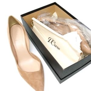 J. Crew Colette D’Orsay Pumps. Ashen Brow, size 8